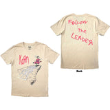 Korn - Follow The Leader Hopscotch - Sand  t-shirt