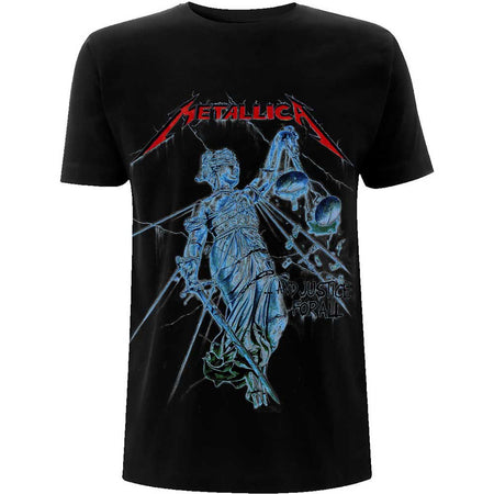 Metallica - Blue Justice - Black t-shirt