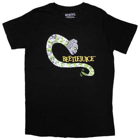 Beetlejuice - Beetle Snake - Black T-shirt