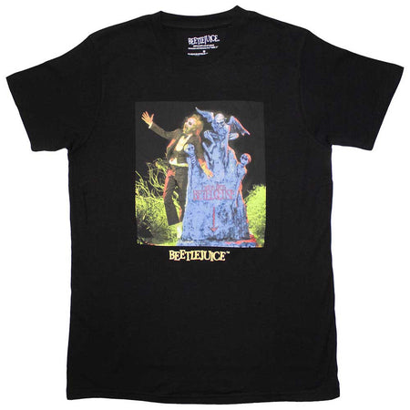 Beetlejuice - Grave - Black T-shirt