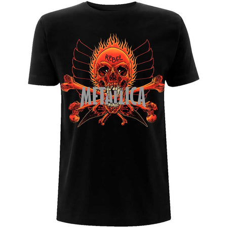 Metallica -Rebel - Black t-shirt