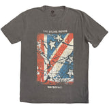 The Stone Roses - Waterfall Jumbo Print - Stone Washed Charcoal Grey  t-shirt