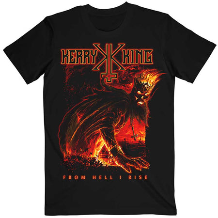 Slayer - Kerry King - From Hell I Rise Hell King - Black t-shirt