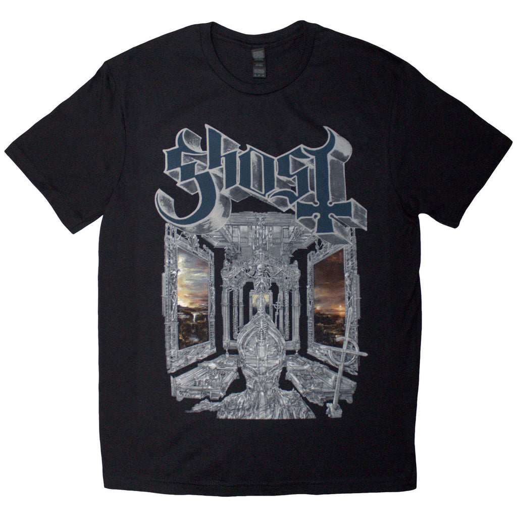 Ghost - Skeleta - Black  T-shirt