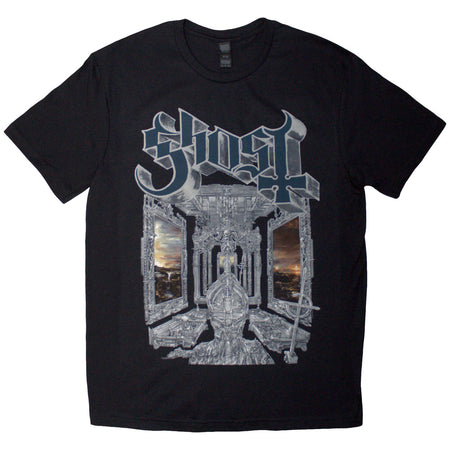 Ghost - Skeleta - Black  T-shirt