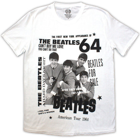 The Beatles -  1964 - White t-shirt