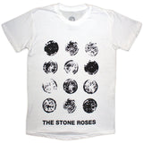 The Stone Roses - Lemon Grid - White  t-shirt
