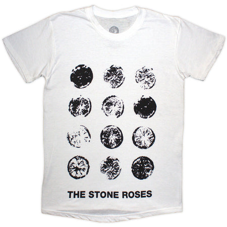 The Stone Roses - Lemon Grid - White  t-shirt