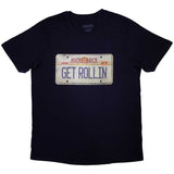 Nickelback - License Plate - Navy Blue t-shirt