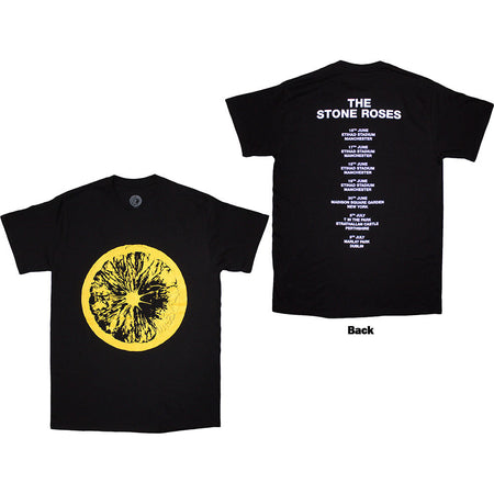 The Stone Roses - Tour 2016 - Black  t-shirt