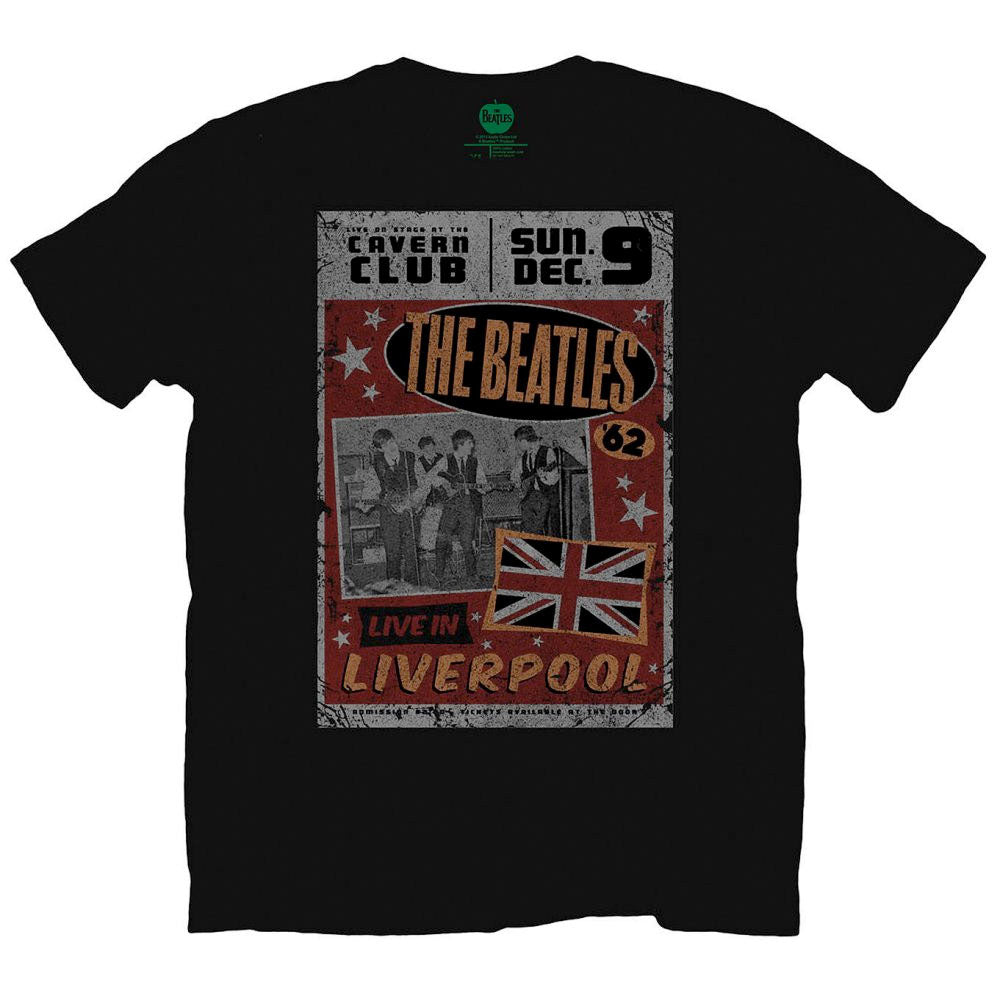 The Beatles - Live In Liverpool  - Black t-shirt