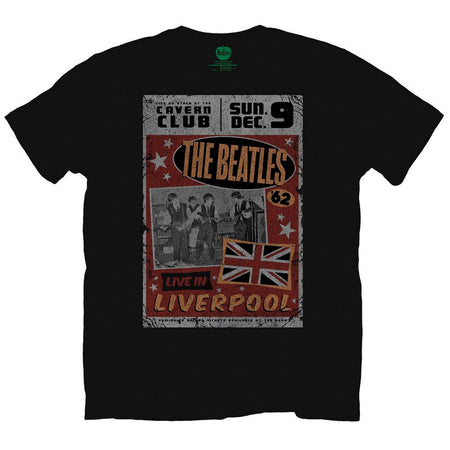 The Beatles - Live In Liverpool  - Black t-shirt