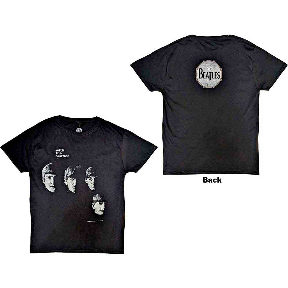 The Beatles - Vintage With The Beatles  - Black t-shirt