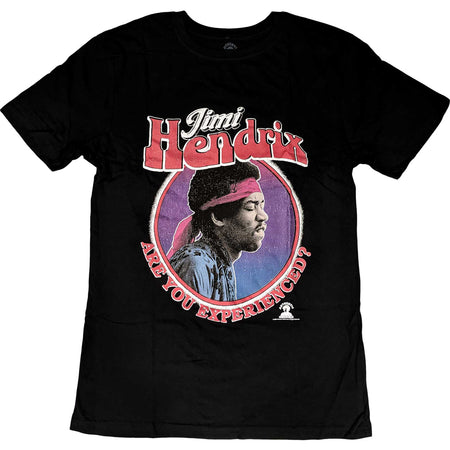Jimi Hendrix - Are You Experienced-Circle - Black t-shirt