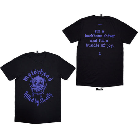 Motorhead - Killed By Death Lyric - Black t-shirt