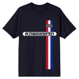 Oasis - Knebworth Vertical Stripe - Navy Blue t-shirt