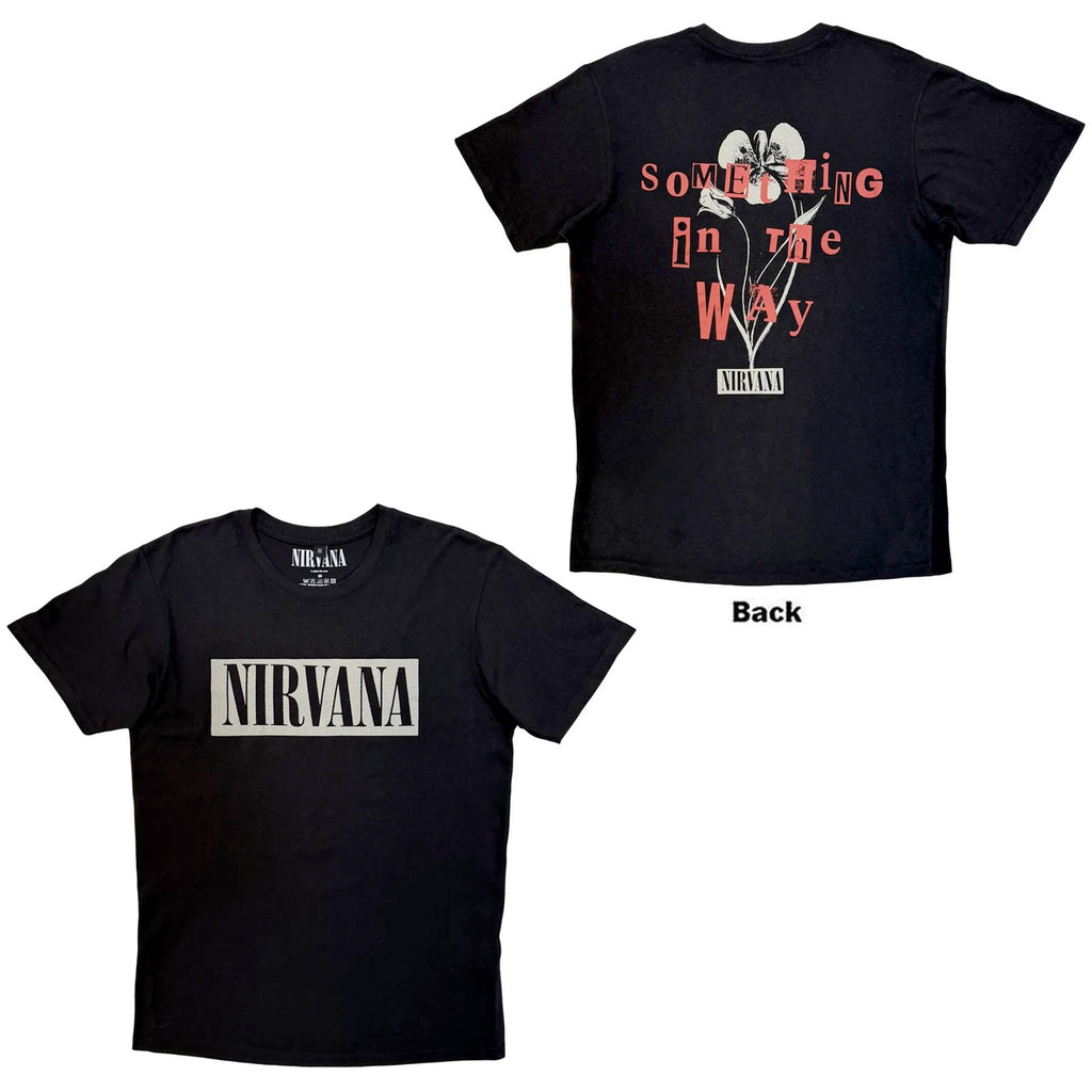 Nirvana - Something In The Way - Black Carbon t-shirt