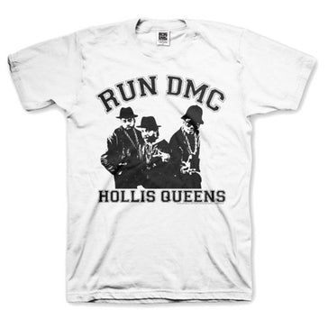 RUN DMC - Hollis Queens Pose - White t-shirt