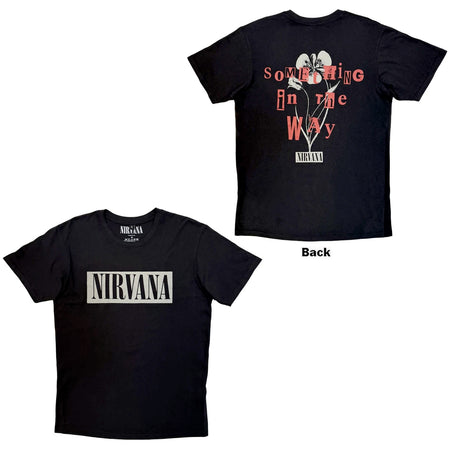 Nirvana - Something In The Way - Black Carbon t-shirt