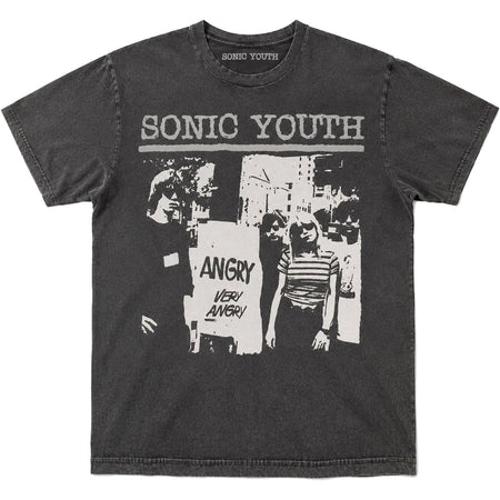 Sonic Youth - Angry - Black t-shirt