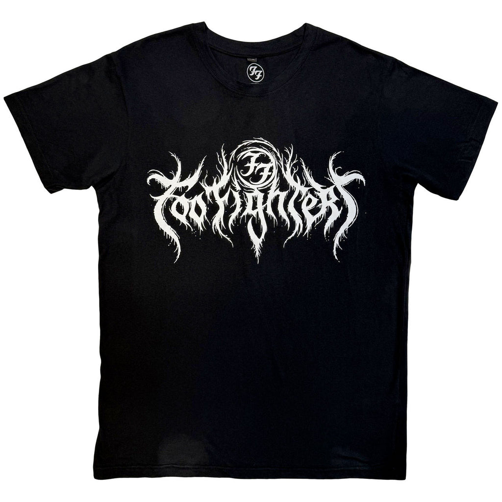 Foo Fighters - Metal Logo - Black Carbon t-shirt