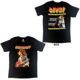 Bob Marley - Live Concert - Black  t-shirt
