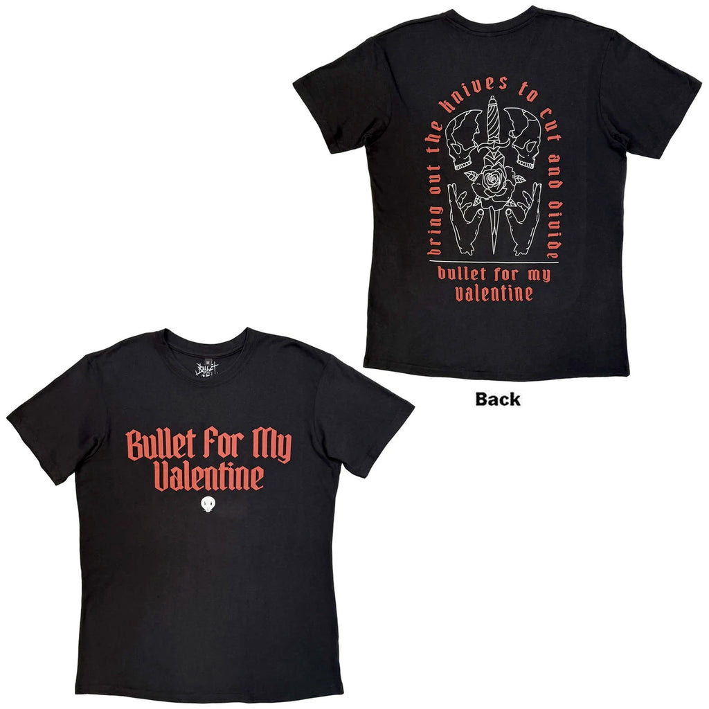 Bullet For My Valentine - Bring Out The Knives - Black Carbon t-shirt