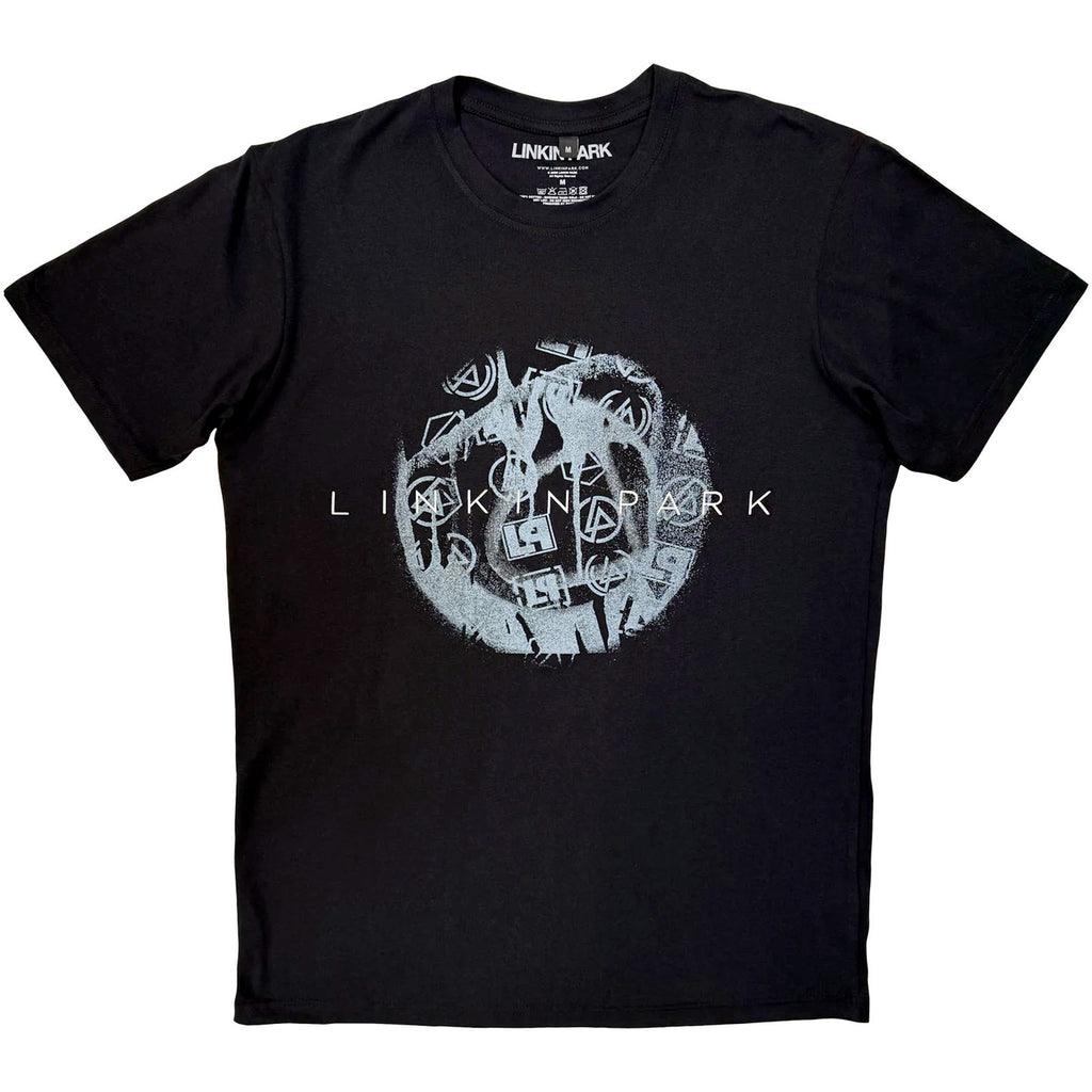 Linkin Park - Logo Blur - Black Carbon t-shirt