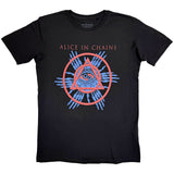 Alice In Chains - Circle Triangle - Black  t-shirt