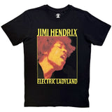 Jimi Hendrix - Electric Ladyland - Black T-shirt