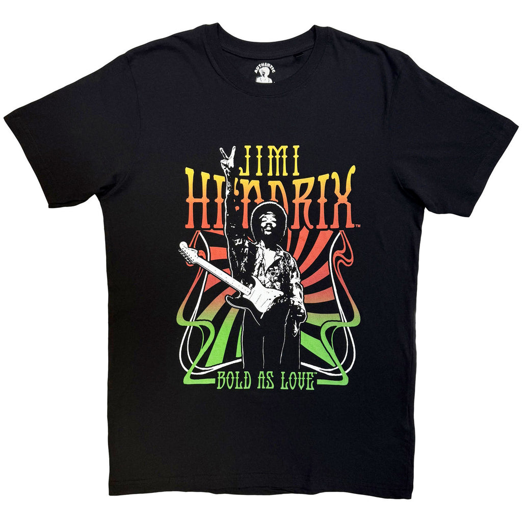 Jimi Hendrix - Bold As Love - Black T-shirt