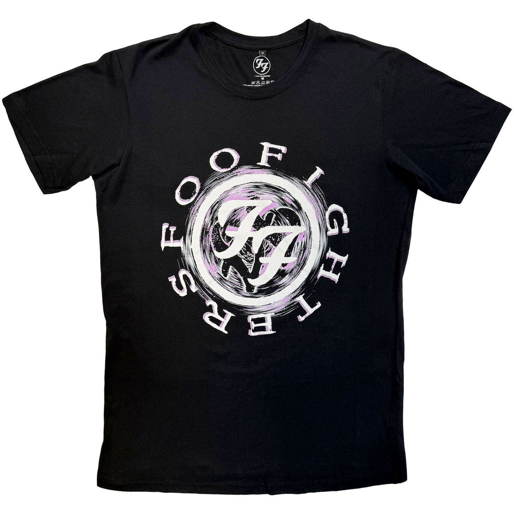 Foo Fighters - Wheel Logo Shadow - Black Carbon t-shirt
