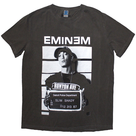 Eminem - Arrest  -  Grey Dye Wash  t-shirt