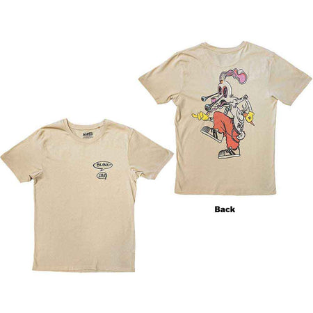 Blink 182 - Roger Rabbit - Tan T-shirt