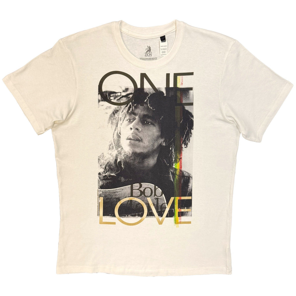 Bob Marley - One Love - Natural  t-shirt