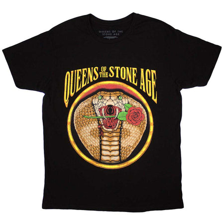 Queens Of The Stone Age - Cobra - Black  t-shirt