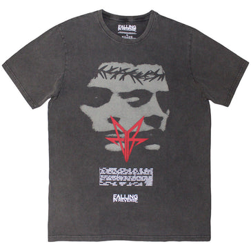 Falling In Reverse - Blur - Charcoal Stone Wash T-shirt