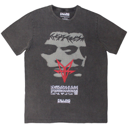 Falling In Reverse - Blur - Charcoal Stone Wash T-shirt