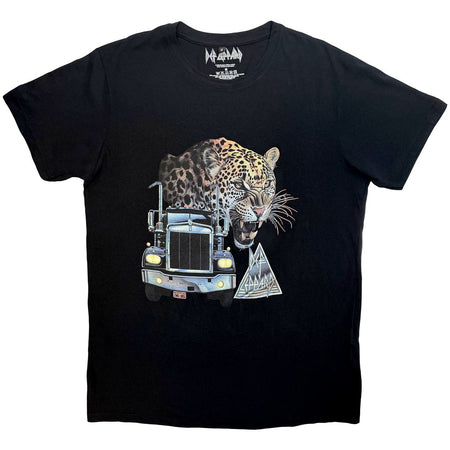 Def Leppard - Truck - Black Carbon t-shirt