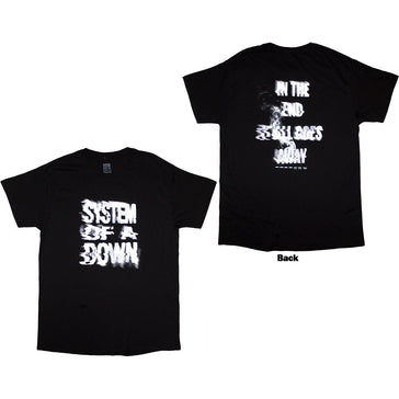 System Of A Down - All Goes Away - Black  t-shirt