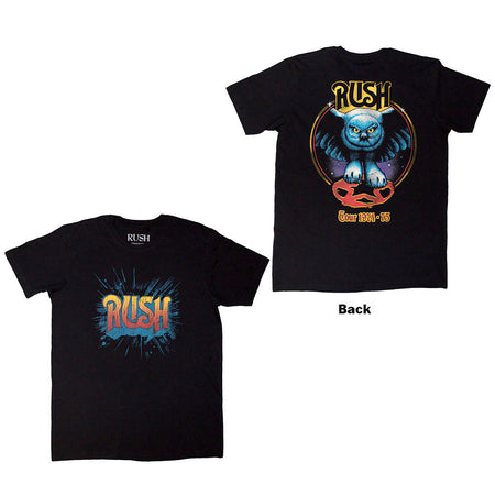 Rush - Tour '74-'75 - Black t-shirt