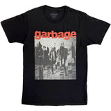 Garbage - Photo Segments - Black t-shirt