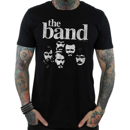 The Band - Heads - Black  T-shirt