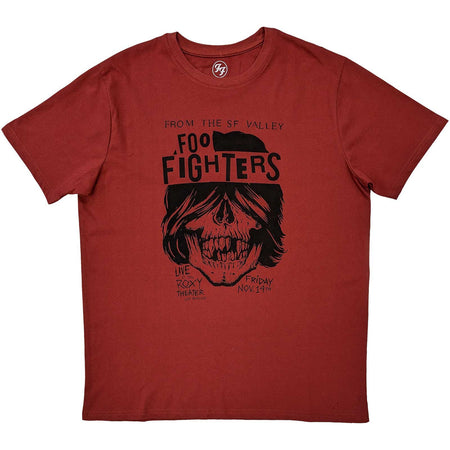 Foo Fighters - SF Valley - Red t-shirt