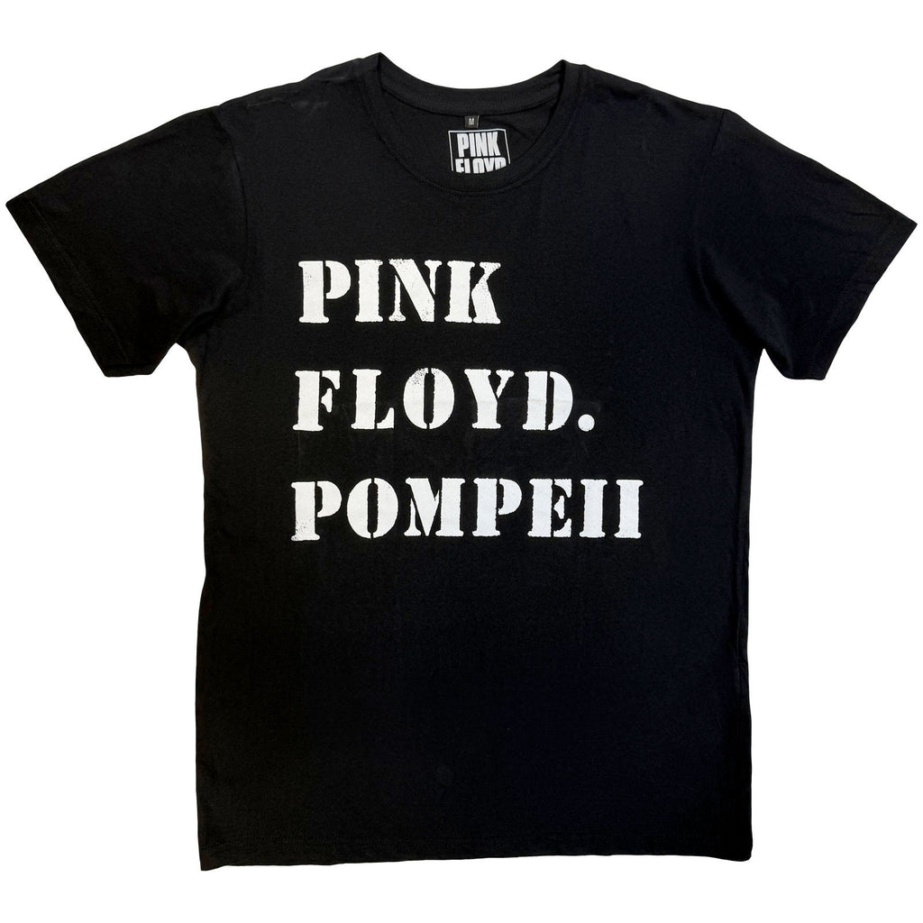 Pink Floyd - Pompeii Stencil  - Black Carbon t-shirt