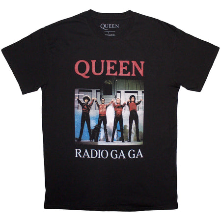 Queen - Radio Ga Ga - Black t-shirt