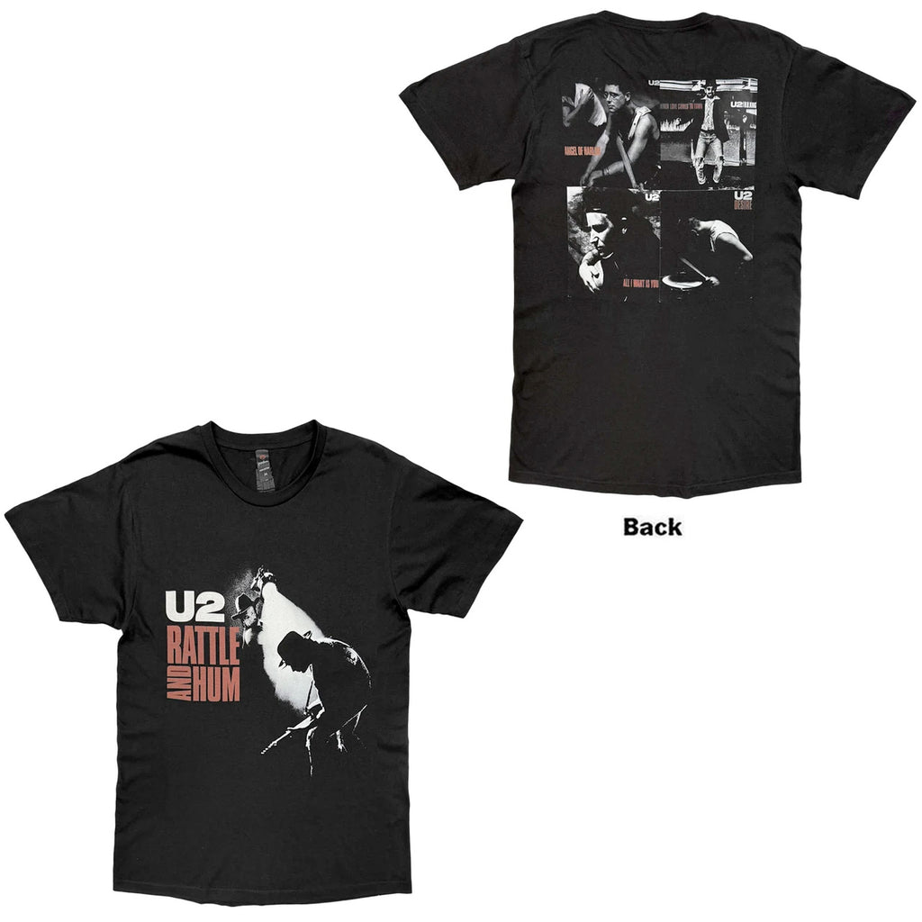 U2 - Rattle And Hum Photos  - Black t-shirt