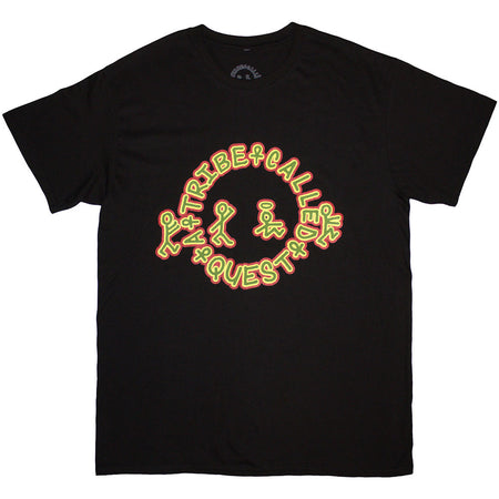 A Tribe Called Quest - Raga Logo  - Black  t-shirt