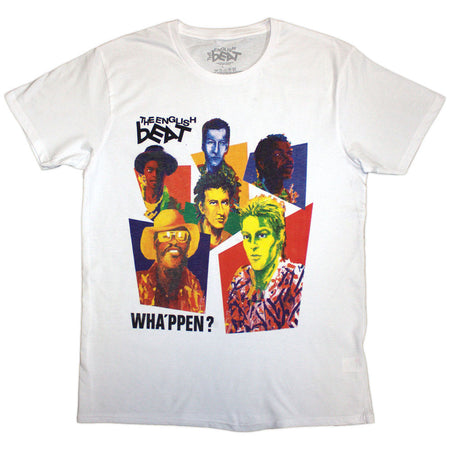 The English Beat - Wha'ppen Art Photo - White t-shirt