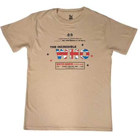 The Who - The Incredible - Sand t-shirt